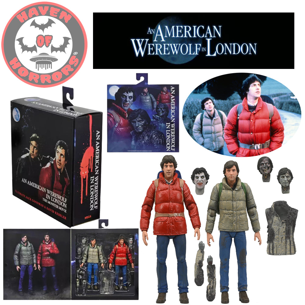 An American Werewolf in London Jack & David 7 Inch Scale Action Figures