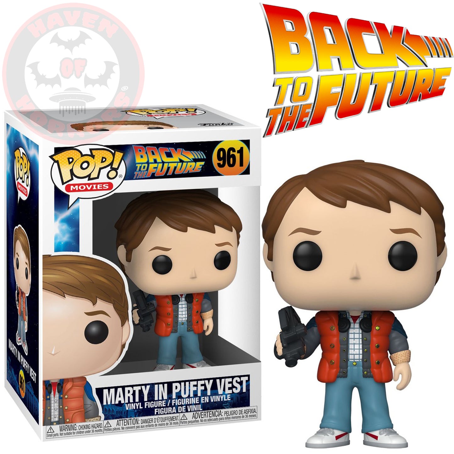 Back to the Future Marty in Puffy Vest Pop! Vinyl Figure #961