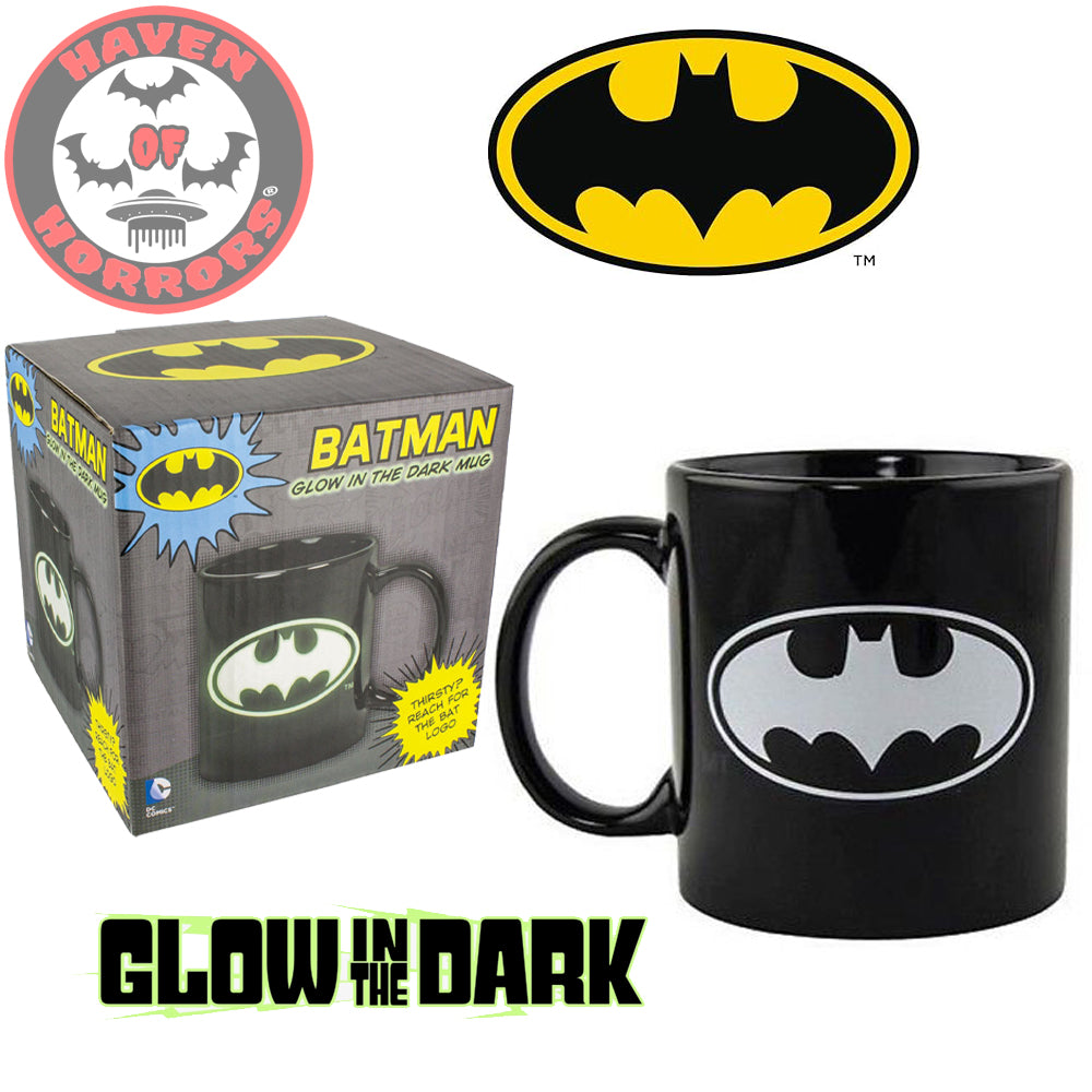 Batman Official Logo Glow-in-the-Dark 10 oz. Mug