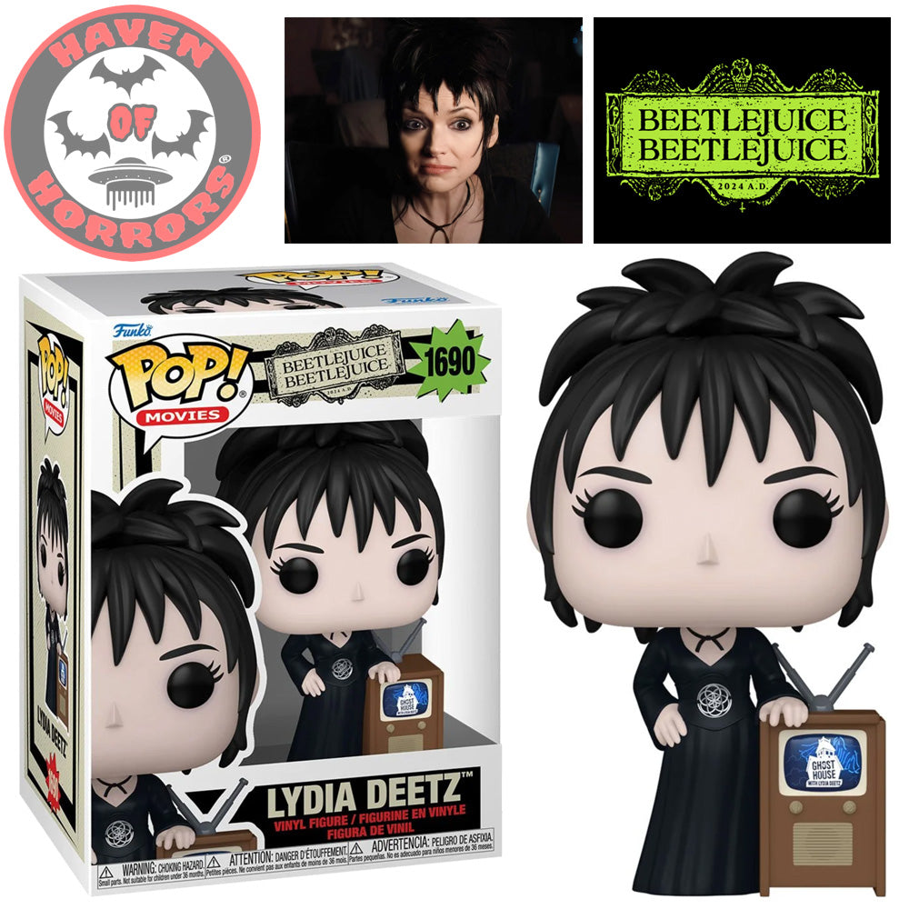 Beetlejuice 2 Lydia Deetz with TV Funko Pop! Vinyl Figure #1690