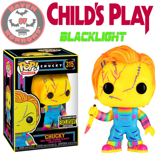 Child's Play Chucky Black Light Pop! Vinyl Figure