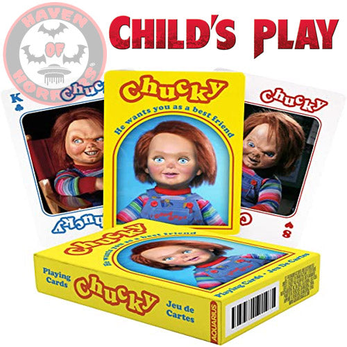 Child's Play Chucky Playing Cards