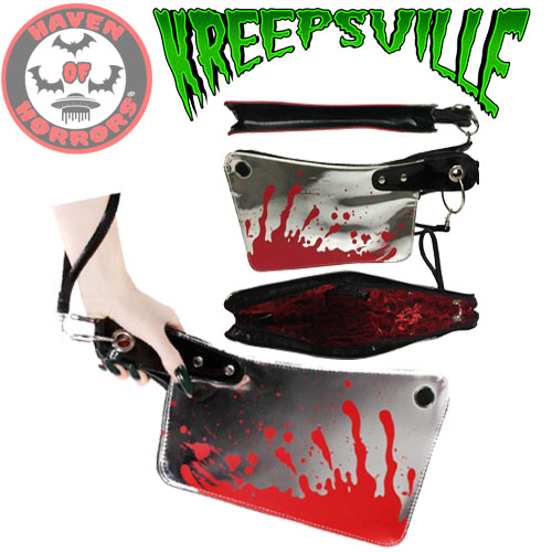 Cleaver Clutch Bag Metallic