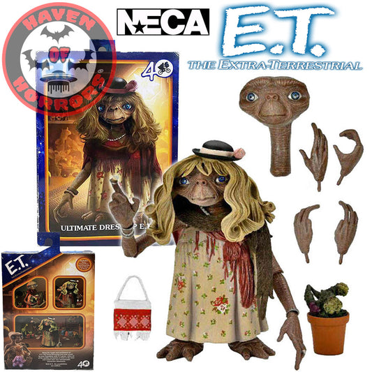 E.T. The Extra-Terrestrial 40th Anniversary Ultimate Dress Up E.T. 7-Inch Scale Action Figure
