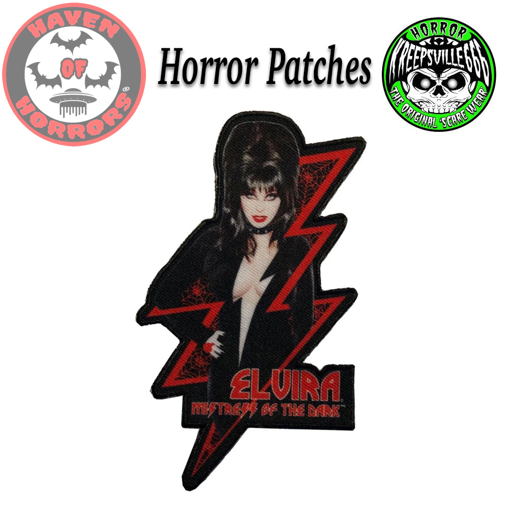 Elvira Red Bolt Patch