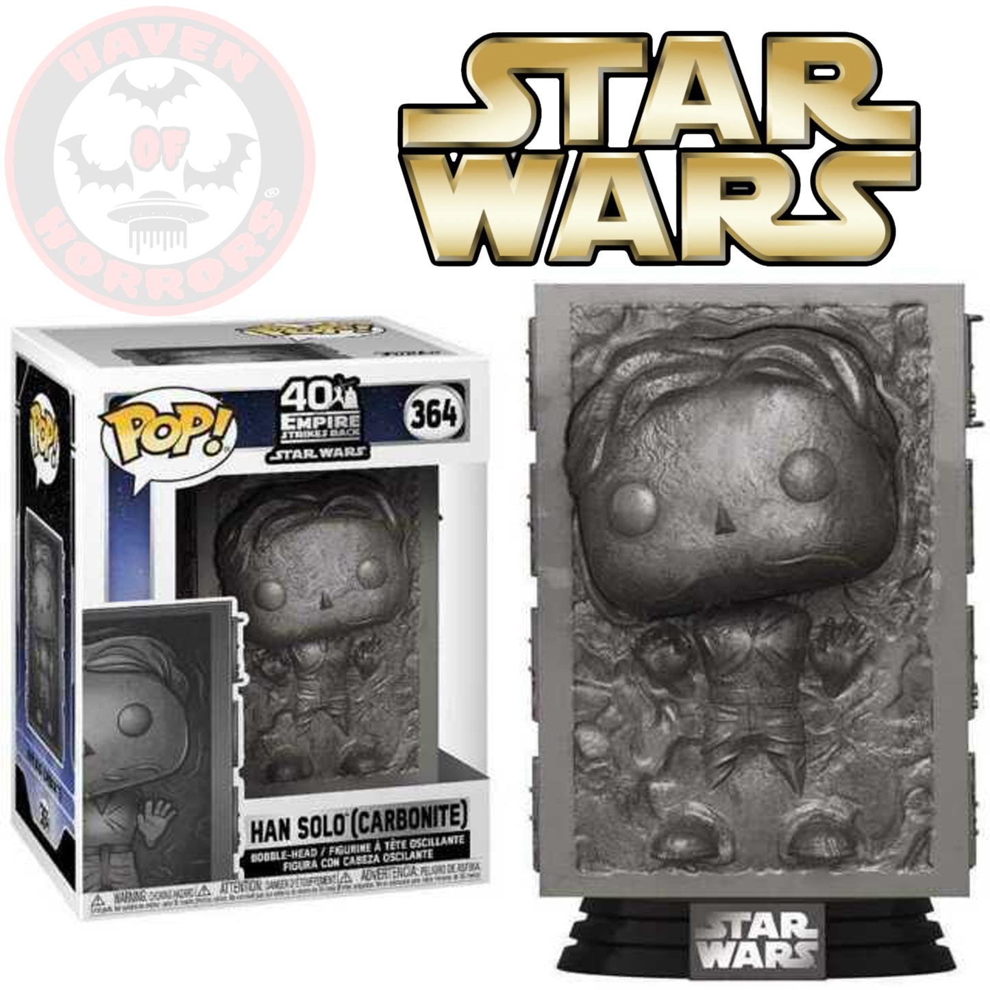 Star Wars Han in Carbonite Pop! Vinyl Figure #364