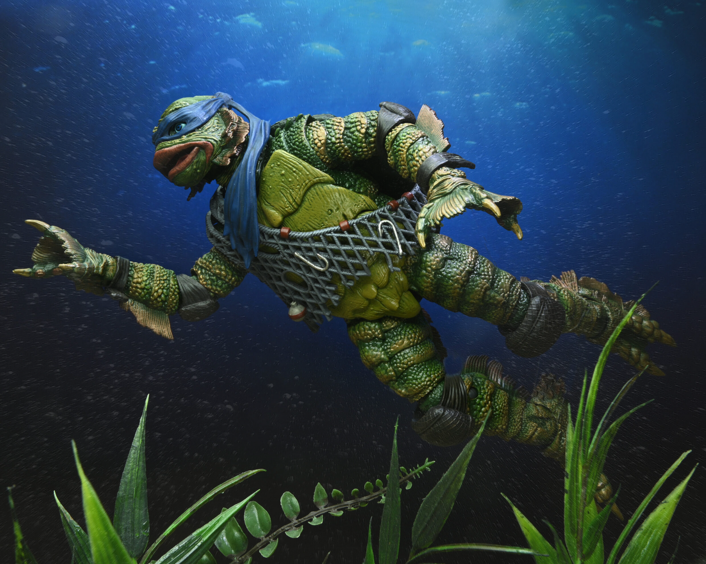 Universal Monsters x TMNT Ultimate Leonardo as the Creature 7-Inch Scale Action Figure