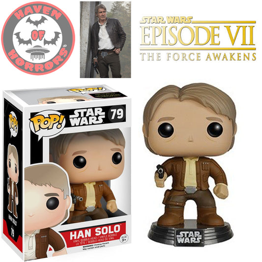 Star Wars: Episode VII - The Force Awakens Han Solo Pop! Vinyl Figure #79
