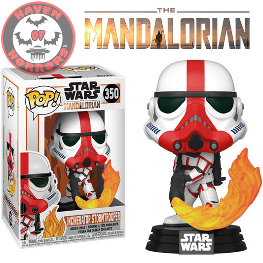 Star Wars: The Mandalorian Incinerator Stormtrooper Pop! Vinyl Figure #350