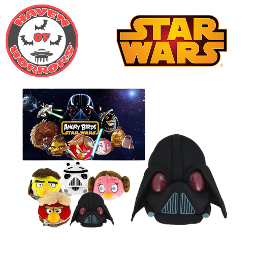 Star Wars Angry Birds Darth Vader 8-Inch Plush