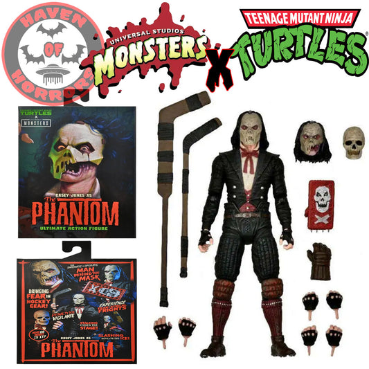 Universal Monsters x TMNT Ultimate Casey as The Phantom 7-Inch Scale Action Figure
