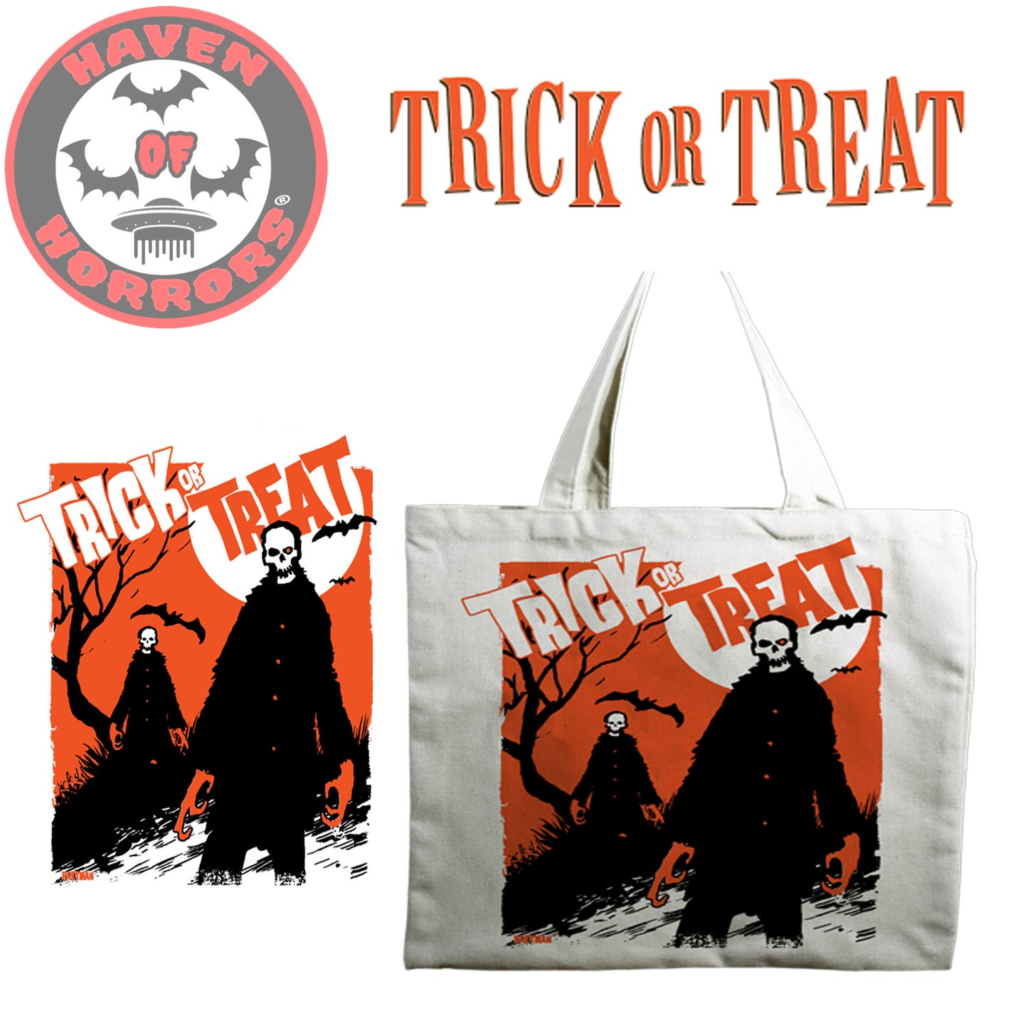 Creepin Cadavers Trick or Treat Bag