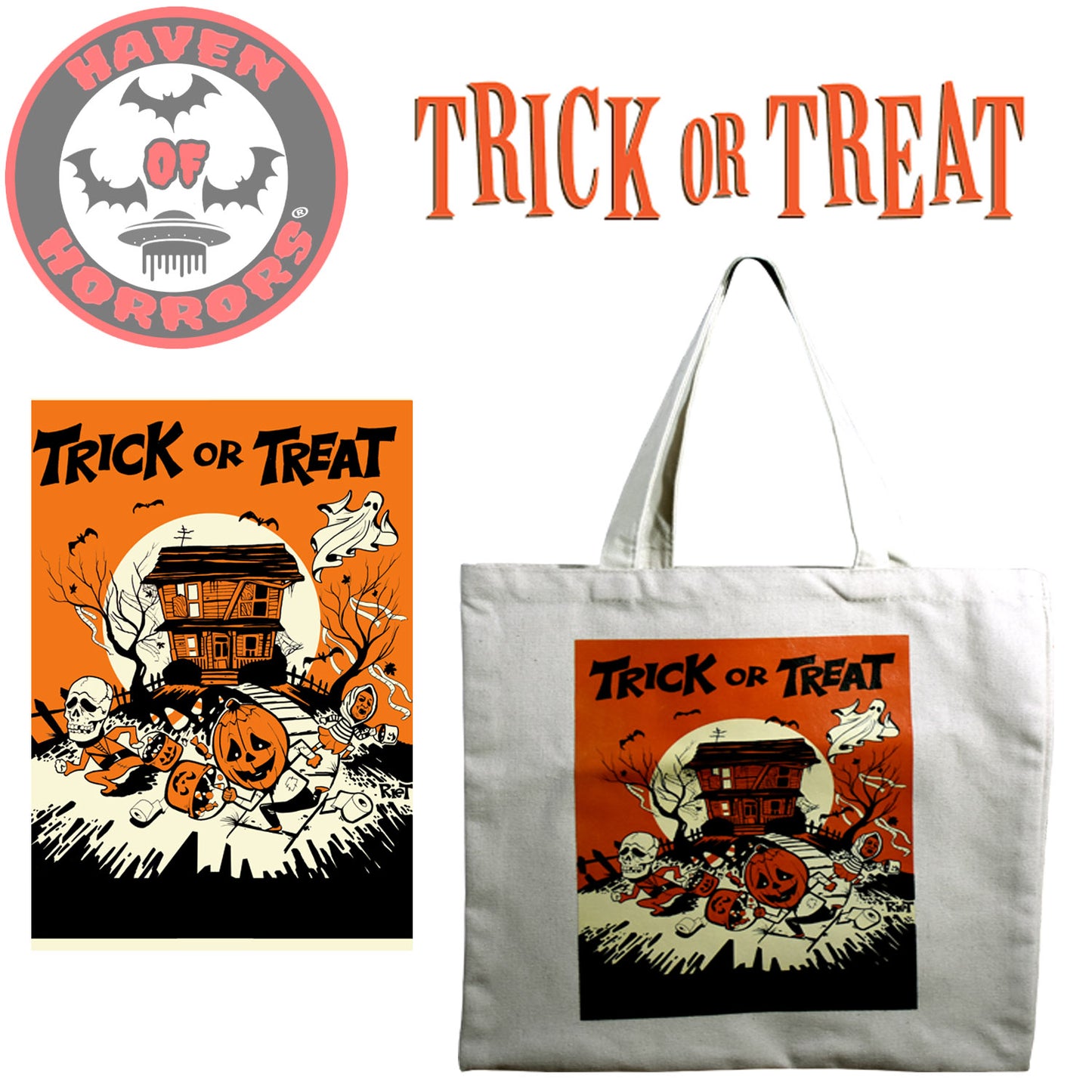 The Wicked Three Trick or Treat Bag