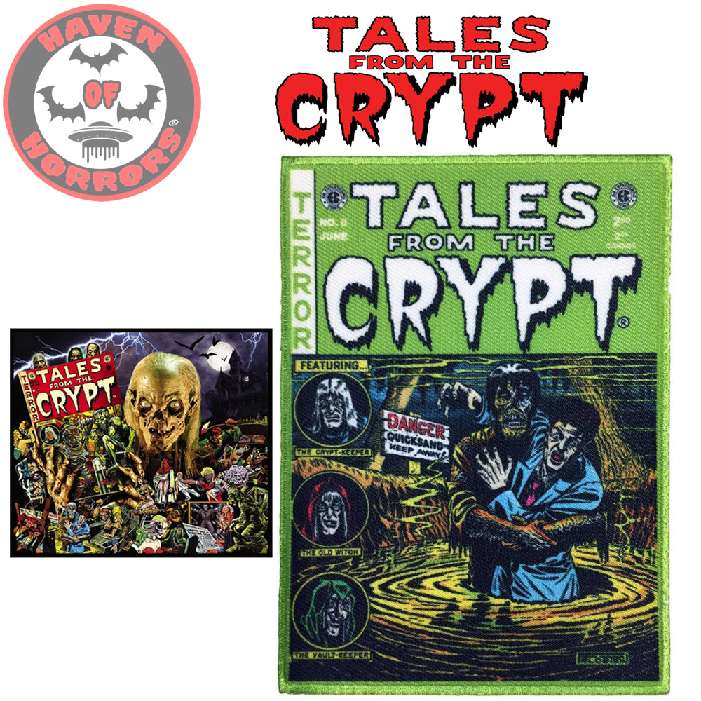 Tales From The Crypt Green Comic Patch