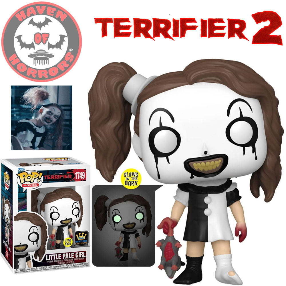 Terrifier Little Pale Girl Glow-in-the-Dark Funko Pop! Vinyl Figure #1749