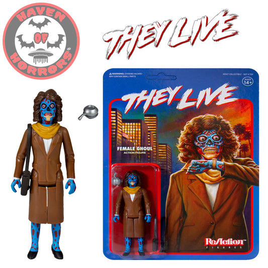 They Live Female Ghoul ReAction Figure