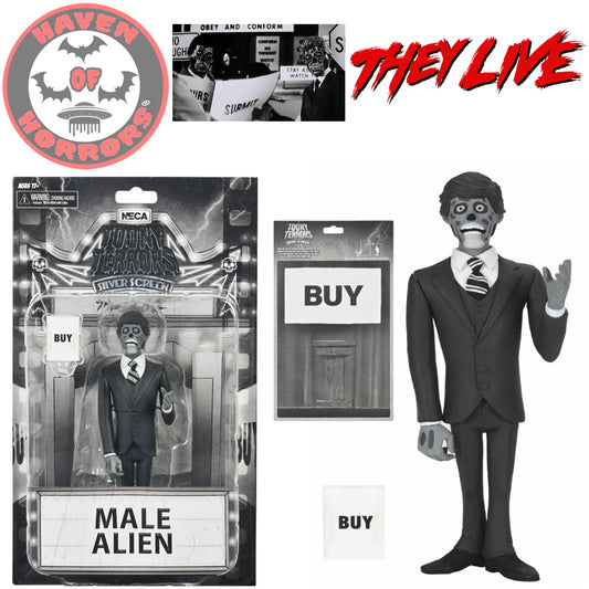 They Live Male Alien Toony Terrors 6-Inch Scale Actioin Figure