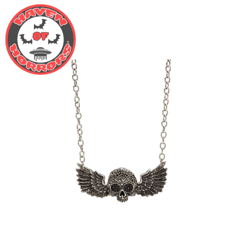 Winged Skull Pendant