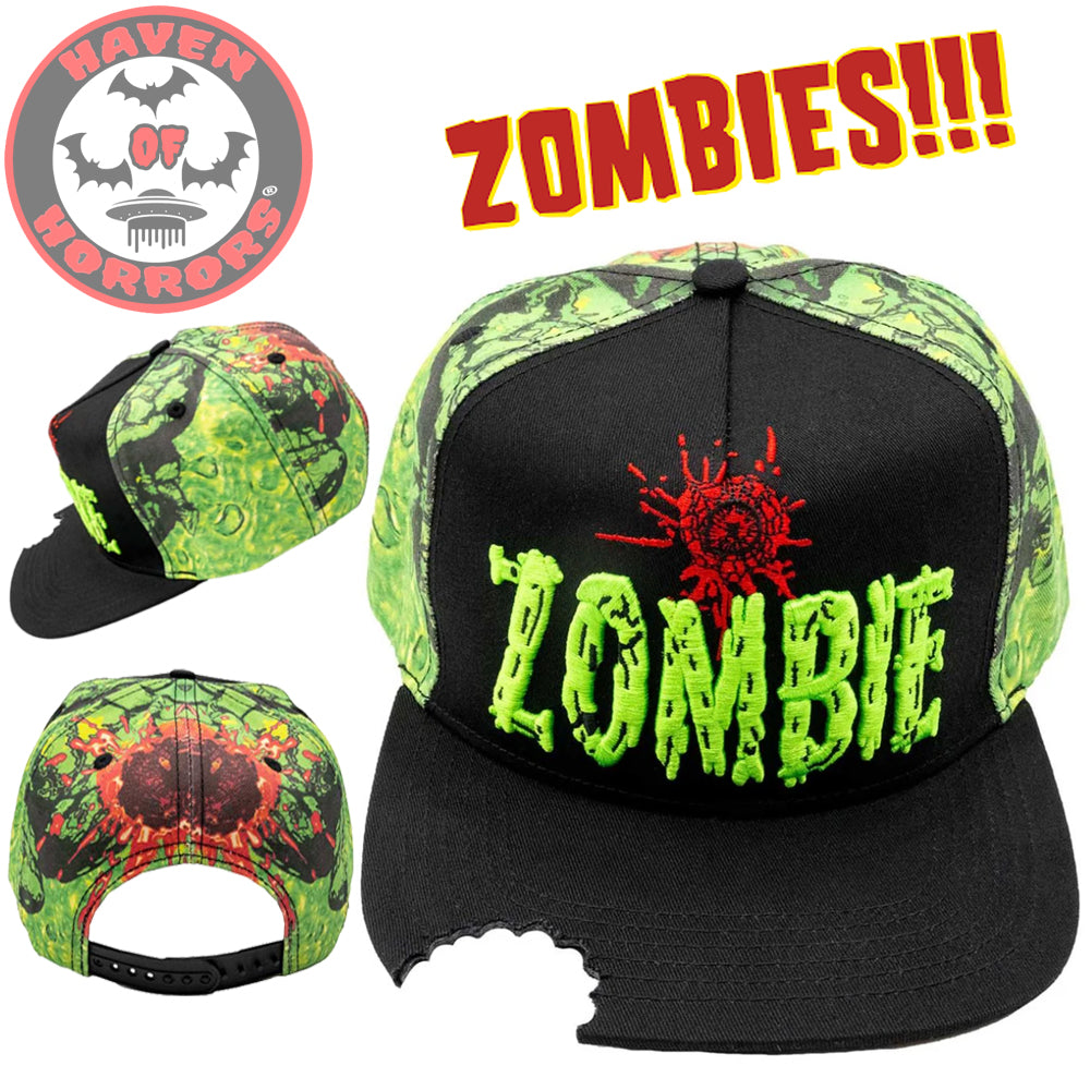 Zombie Bite Sublimation Baseball Hat