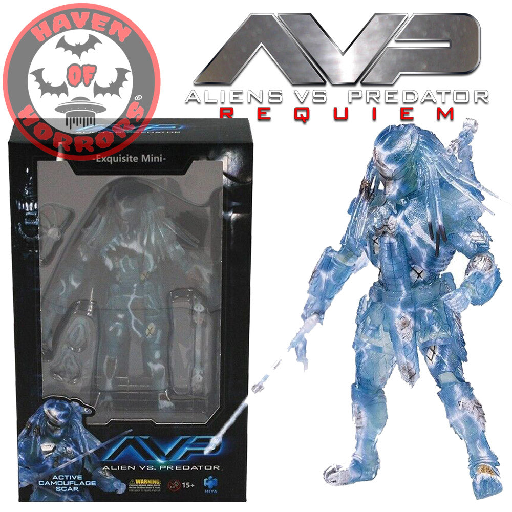 AvP Active Camouflage Scar 1:18 Scale Action Figure