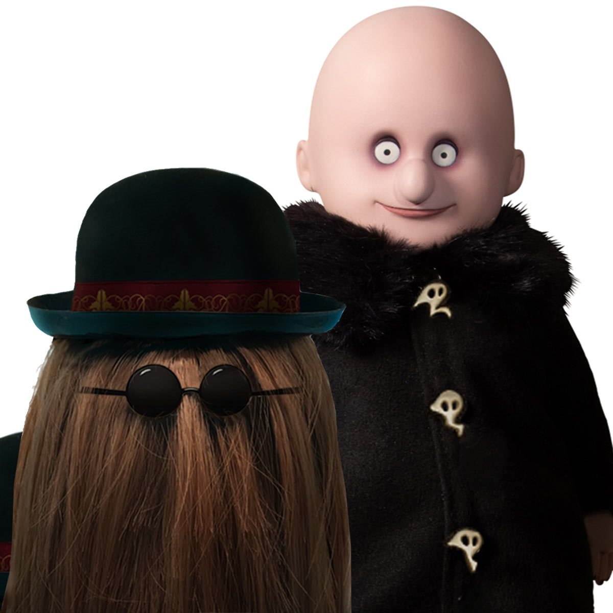 The Addams Family (2019): Uncle Fester and Cousin Itt Living Dead Dolls
