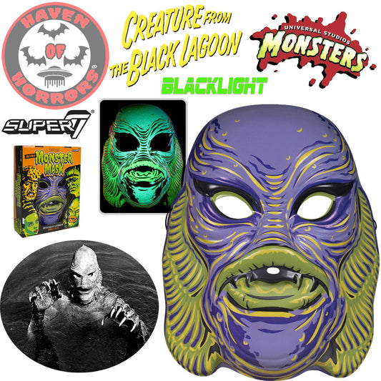 Universal Monsters Mask - Creature From The Black Lagoon (Glow)