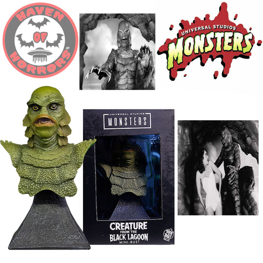 Universal Monsters Creature From The Black Lagoon Mini Bust
