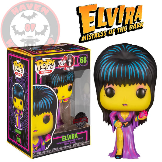Elvira Black Light Pop! Vinyl Figure #68