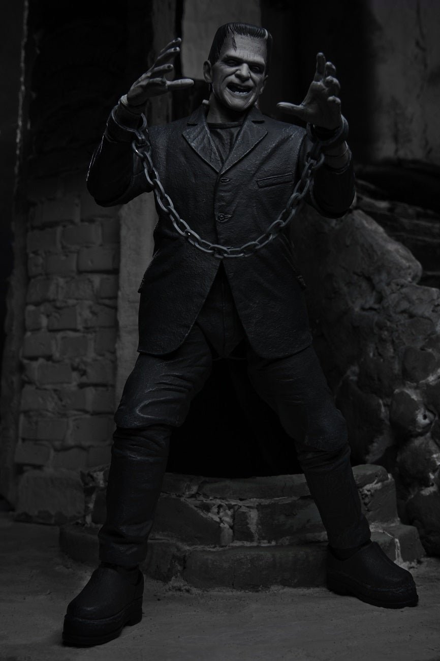 Universal Monsters Ultimate Frankensteins Monster (B&W) 7-Inch Scale Action Figure