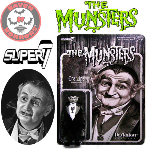 The Munsters ReAction Figure (Wave 2) - Grandpa (Grayscale)