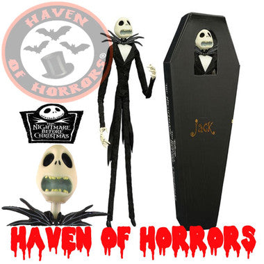The Nightmare Before Christmas Jack Skellington Coffin Action Figure