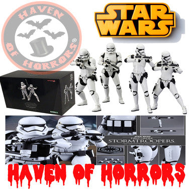 Star Wars: Episode VII - First Order Stormtrooper ArtFX+ Statue 2-Pack
