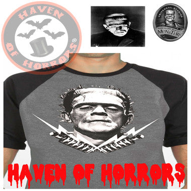 Universal Monsters Frankenstein Long Sleeved Top