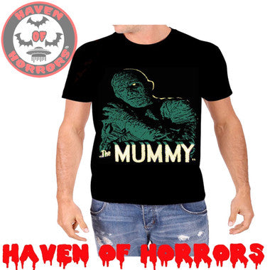 Universal Monsters Blue The Mummy T-Shirt