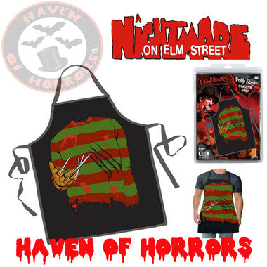 Nightmare on Elm Street Freddy Krueger Character Apron
