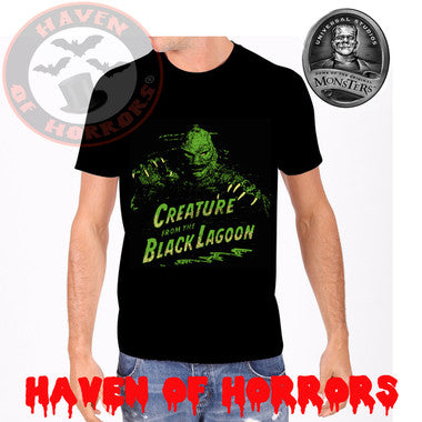 Universal Monsters Green Creature T-Shirt