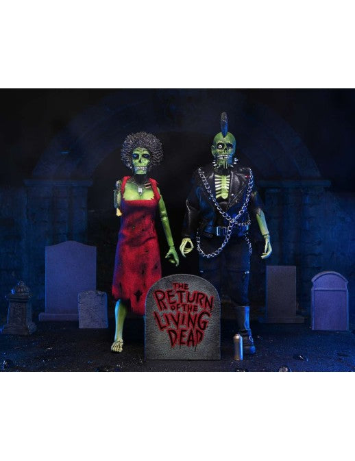 The Return of the Living Dead Trash & Suicide 8-Inch Clothed Figure 2-Pack