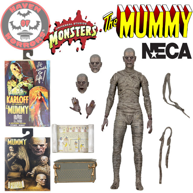 Universal Monsters Ultimate Mummy (Color) 7-Inch Scale Action Figure