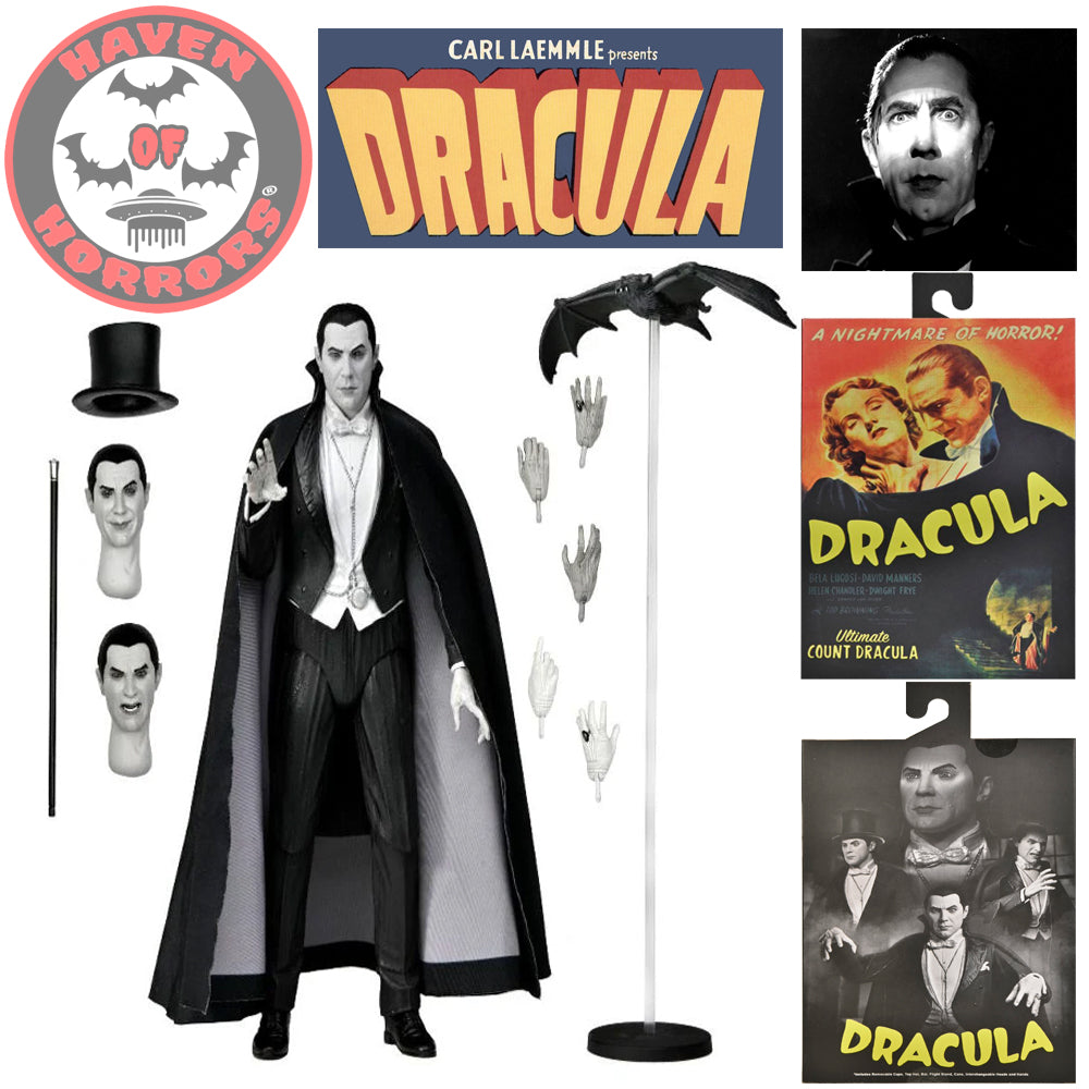 Universal Monsters Ultimate Dracula (Carfax Abbey) 7-Inch Scale Action ...