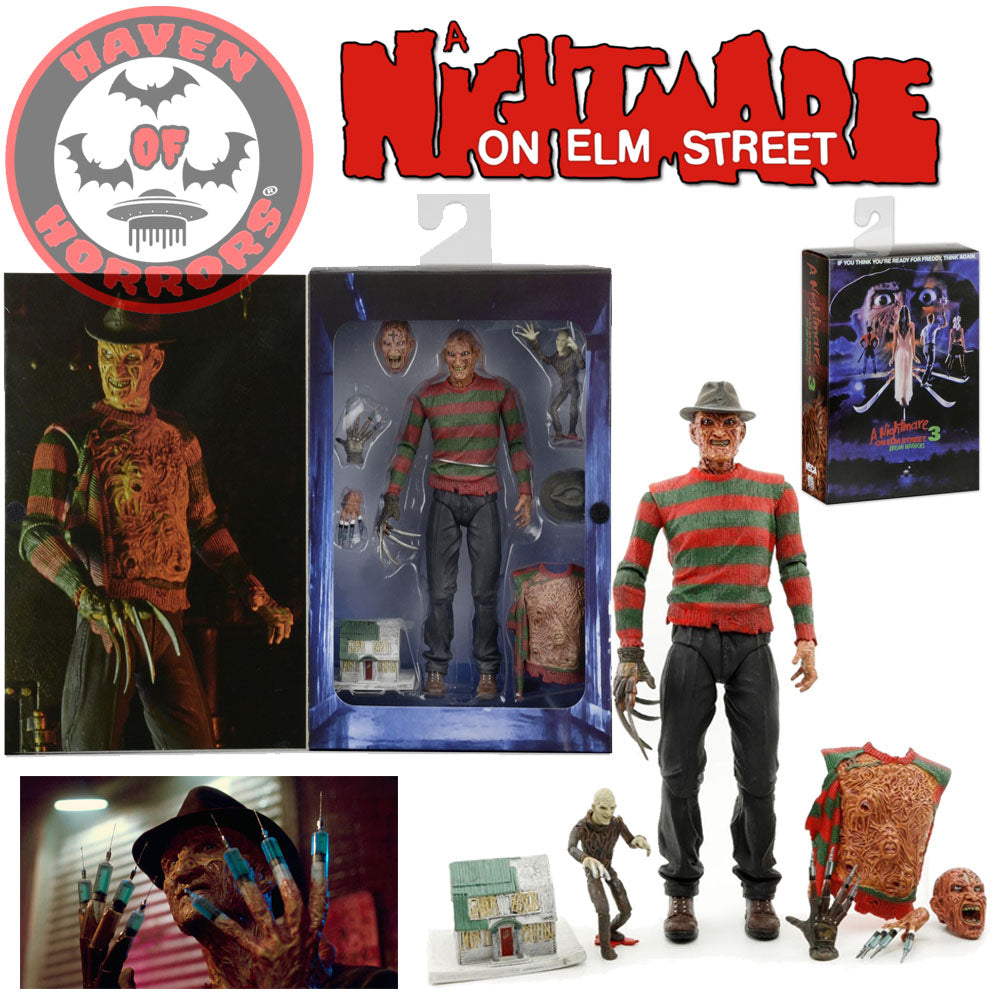Nightmare on Elm Street: Dream Warriors Part 3 Ultimate Freddy 7-Inch Action Figure
