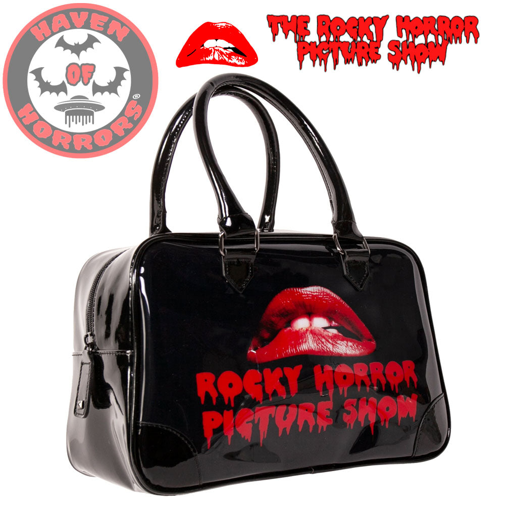 Rocky Horror Picture Show Lips Bowler Handbag