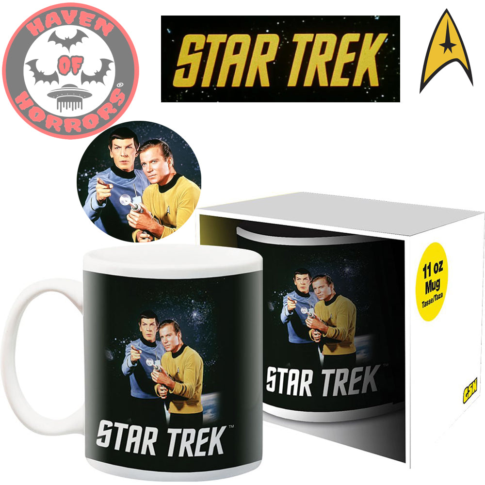 Star Trek Kirk and Spock 11 oz. Mug