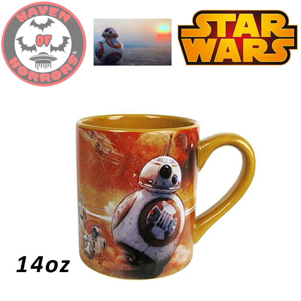 Star Wars: Ep VII - The Force Awakens BB-8 Orange 14 oz. Ceramic Mug