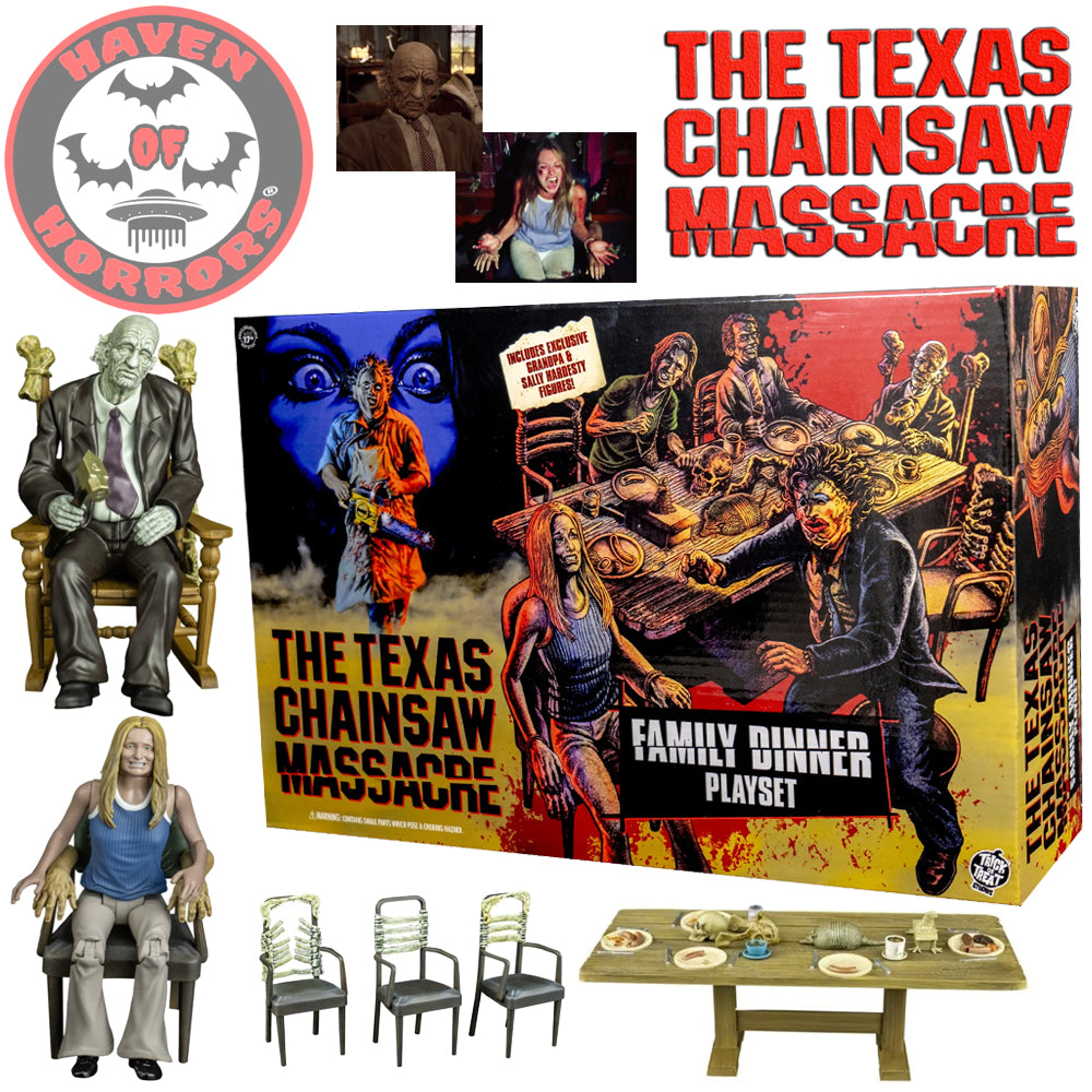 The Texas Chainsaw Massacre (1974) - Dinner Scene Playset
