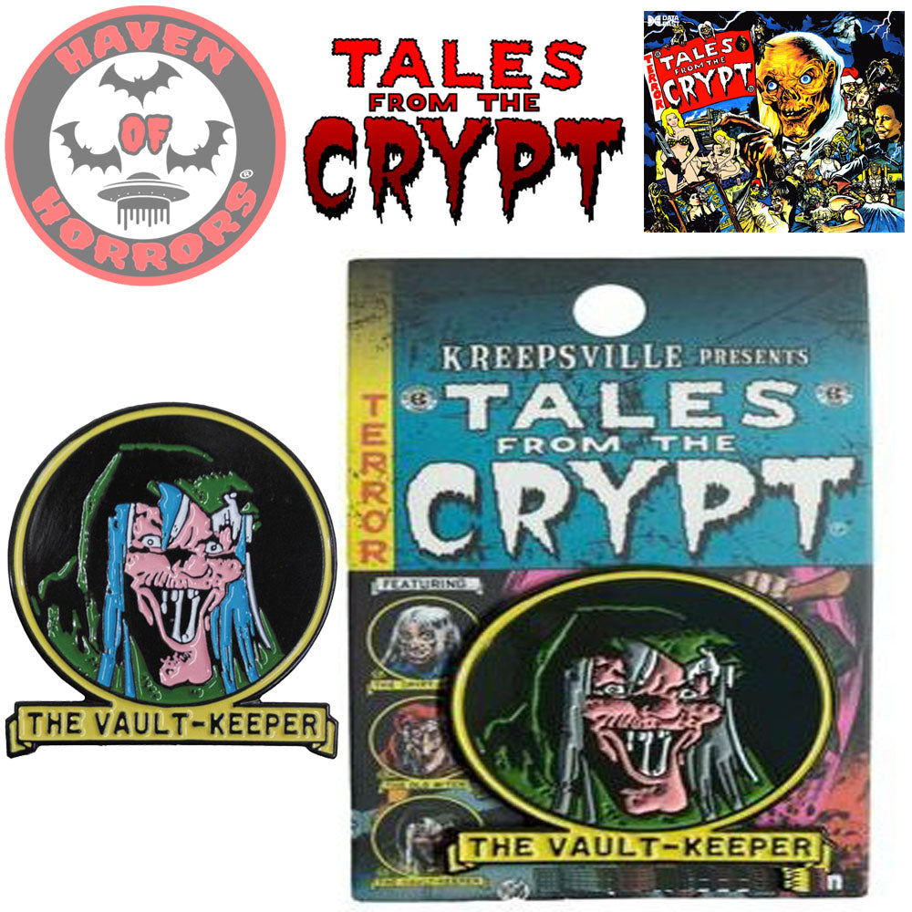 Tales From The Crypt Vault Keeper Enamel Pin Badge