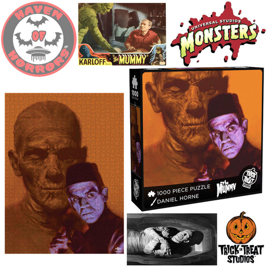 Universal Monsters Mummy Identities Jigsaw Puzzle