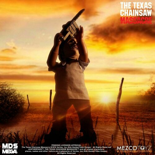 The Texas Chainsaw Massacre Leatherface Mega Scale 15-Inch Doll