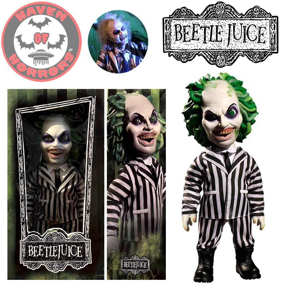 Beetlejuice Mega-Scale 15-Inch Character – Haven of Horrors