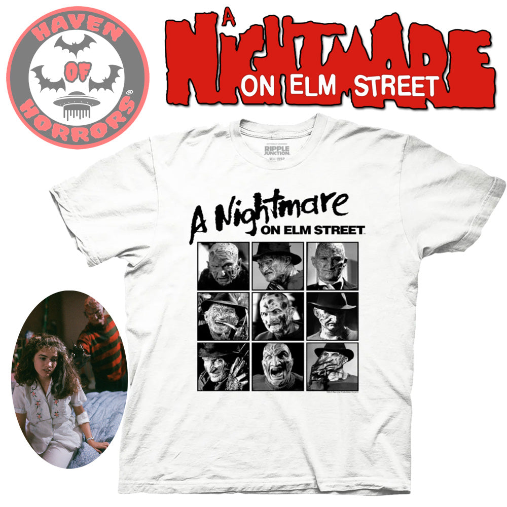 Nightmare on Elm Street Faces of Freddy T-Shirt