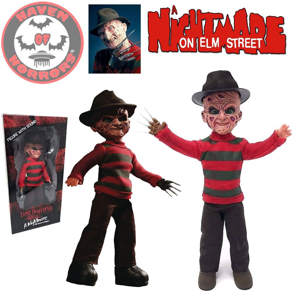 Nightmare on Elm Street Freddy Krueger Living Dead Doll with Sound